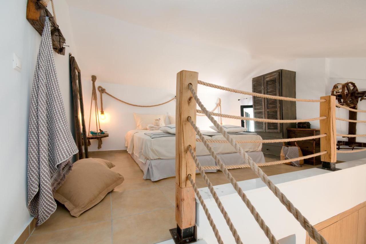 Seathon Seafront Beach Villa In Kalamitsi Extérieur photo